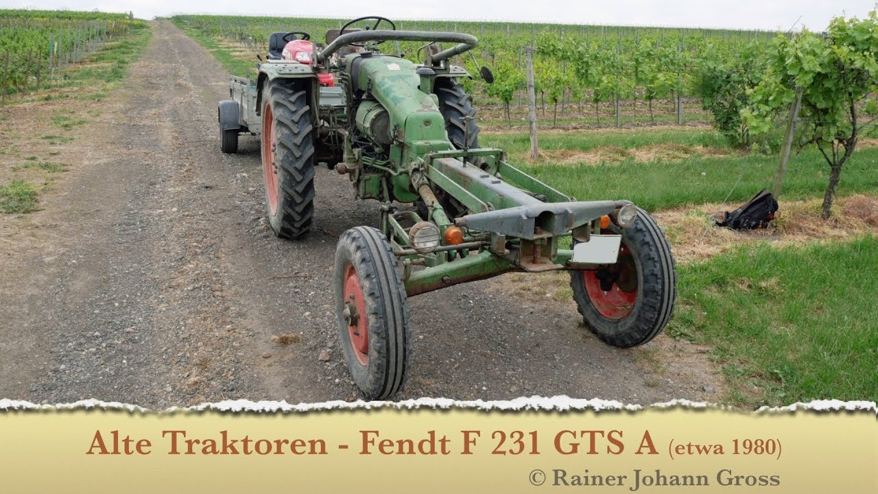 Alte Traktoren - Fendt F 231 GTS A (etwa 1980)