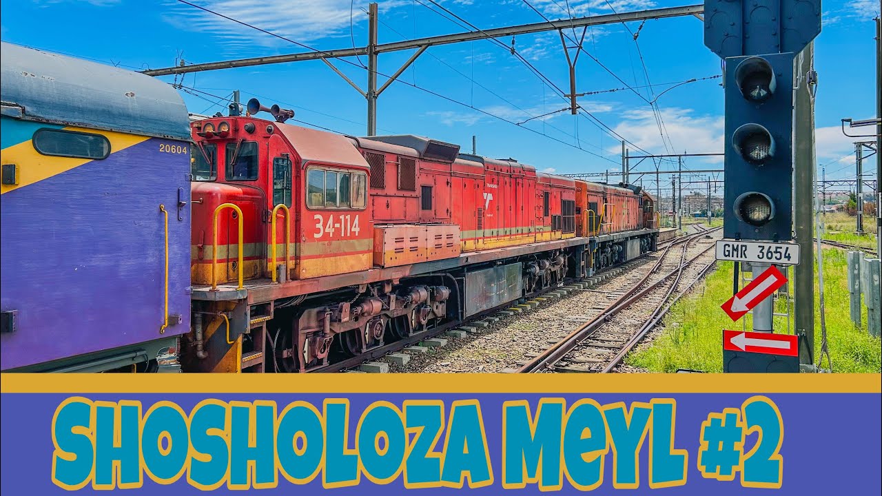Shosholoza Train Departure at Germiston Station | Destination: Queenstown 12/12/2025