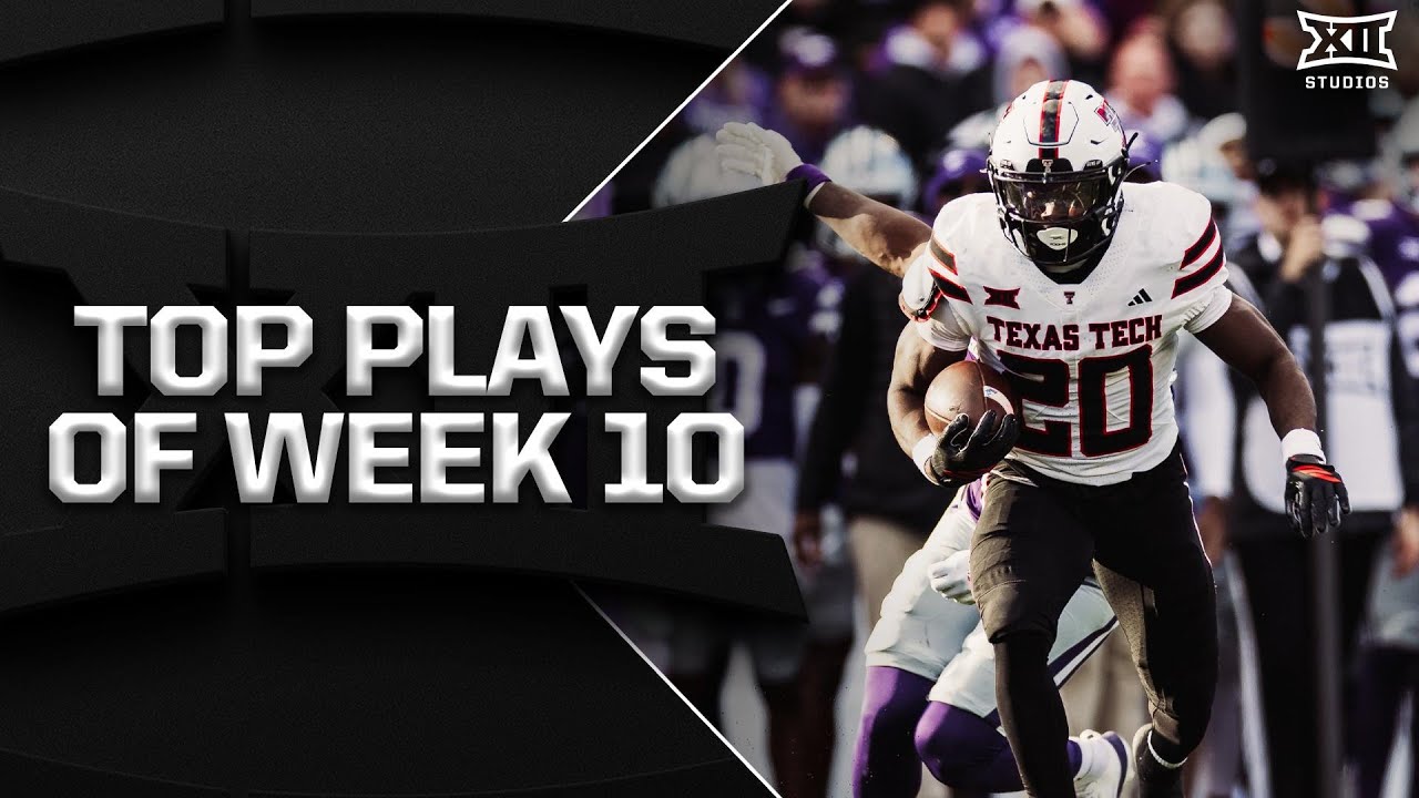 Top Plays of Week 10 | Big 12 Football