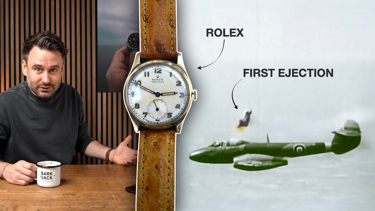 Катапультное кресло и часы Rolex, вошедшие в историю авиации.