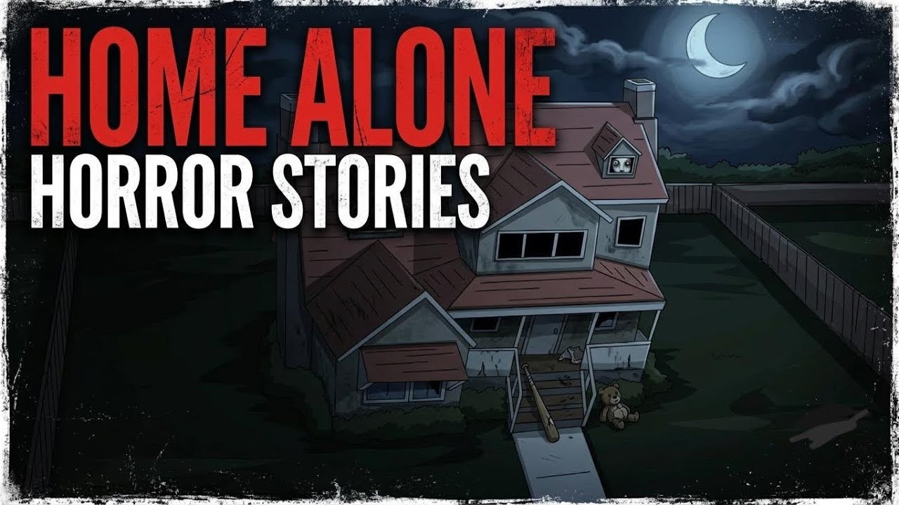 5 Chilling TRUE  Home Alone Horror Stories Animated
