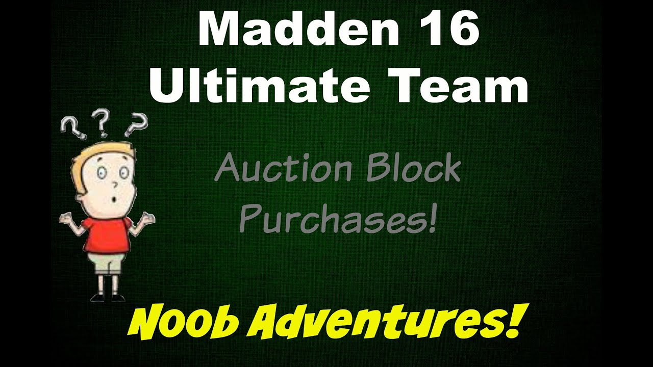 Madden 16 Ultimate Team Noob Adventures Ep. 6 