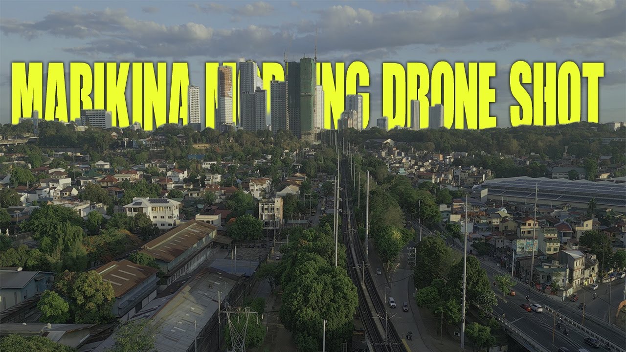 Marikina Riverbanks & SM Marikina 4K Drone Footage | Scenic Urban Views | 4K Pinas
