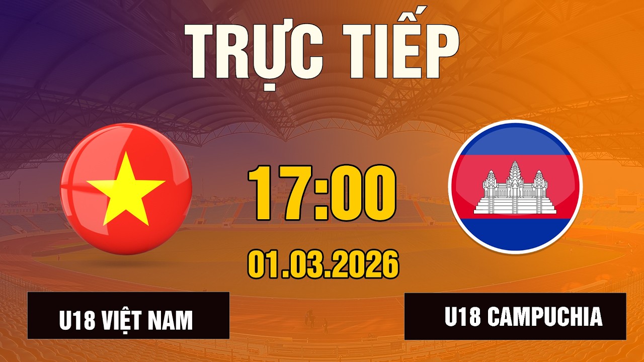 U18 Việt Nam  vs U18 Campuchia | Bài Học Đắt Giá Cho Chiến Binh Rồng Vàng
