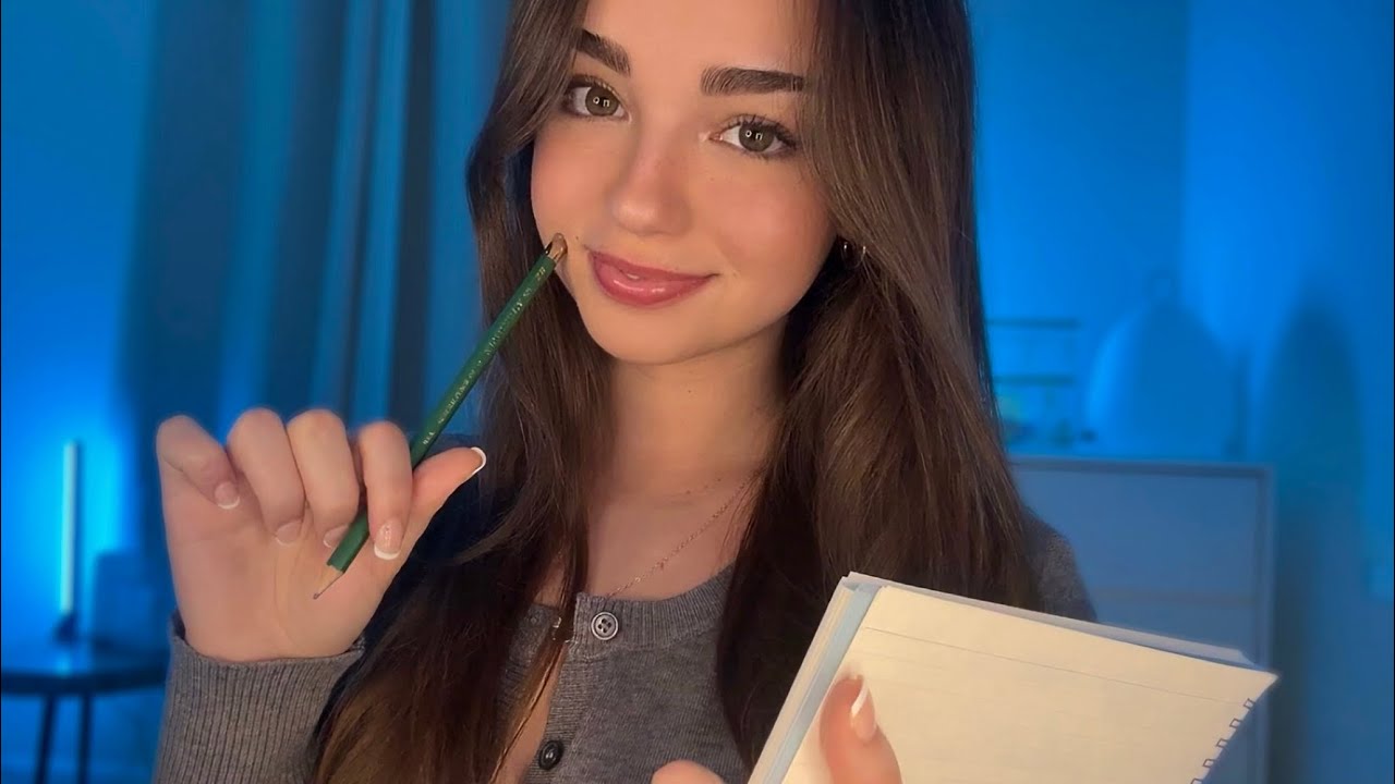 ASMR Asking You Personal Questions 📝
