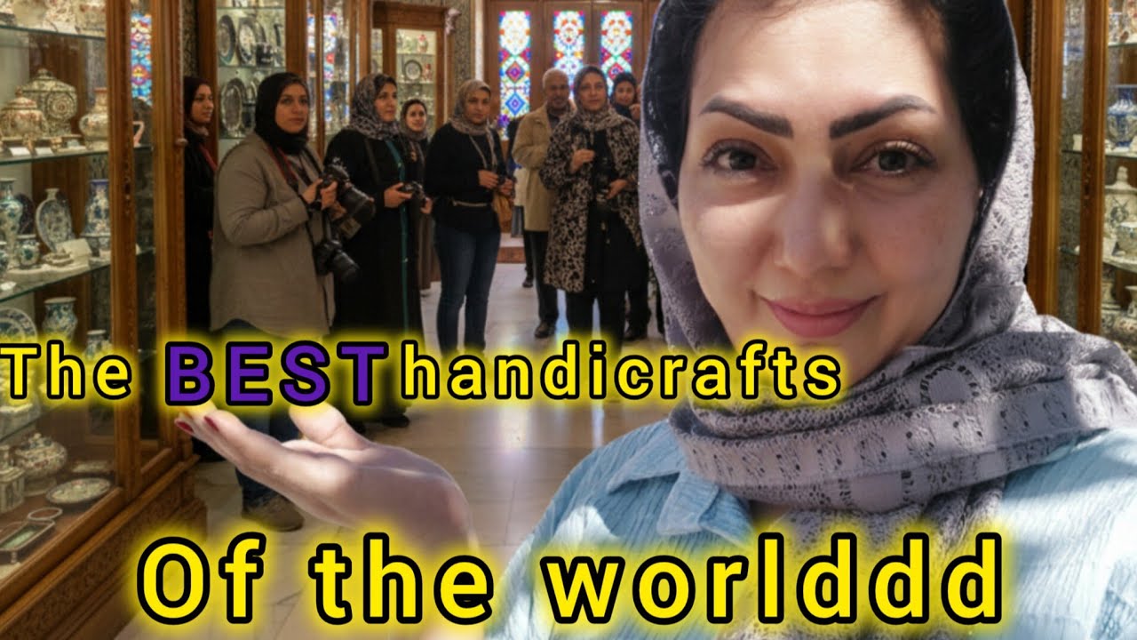 handicrafts in Iran has a big history that I love to tell about it ❤️🥰