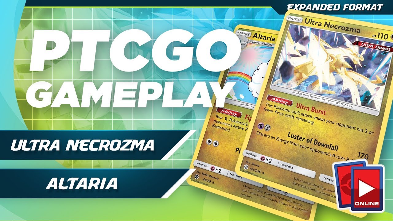 Ultra Necrozma / Altaria Deck (NO GARB!) - PTCGO Gameplay (Expanded Format)