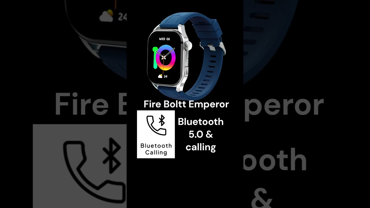 Fire boltt emperor | smartwatch | Amoled display | Bluetooth calling | #shorts #ytshorts