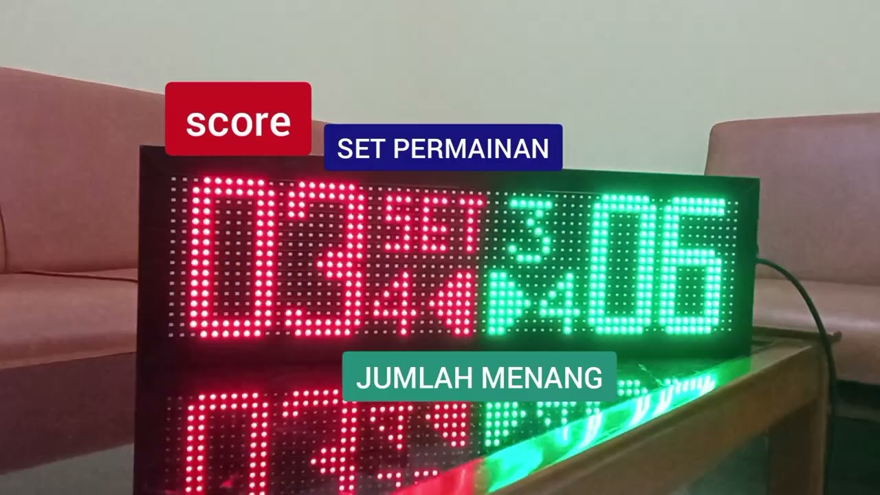 Volly Scoreboard With Remote Control Wifi