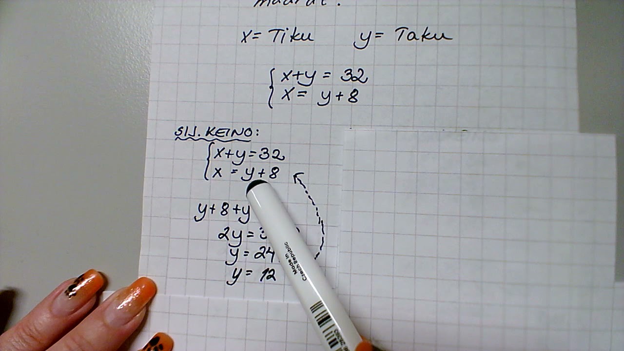 9lk yhtälöpari sovelluksissa