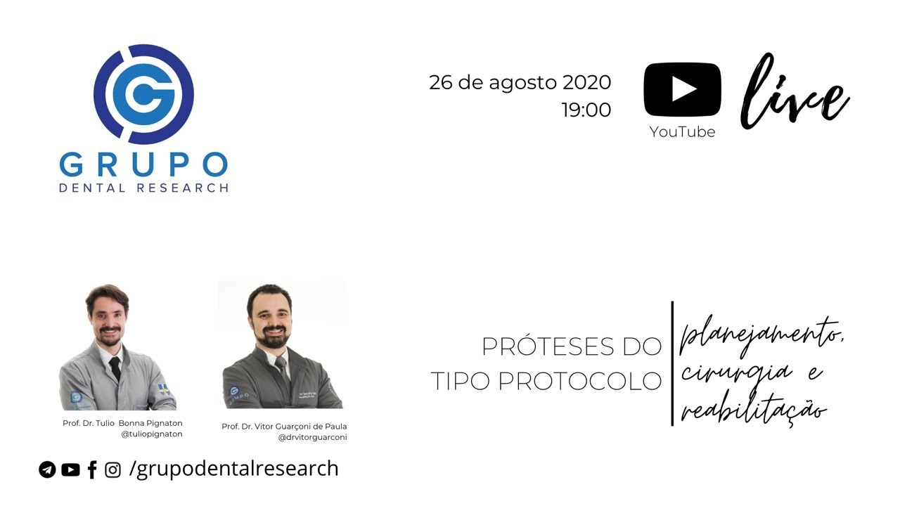 😁 Prótese Protocolo sobre Implantes: O Guia Completo da Cirurgia à Reabilitação | GDR Live #16