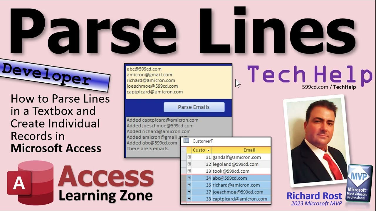 How to Parse Lines in a Textbox and Create Individual Records in Microsoft Access