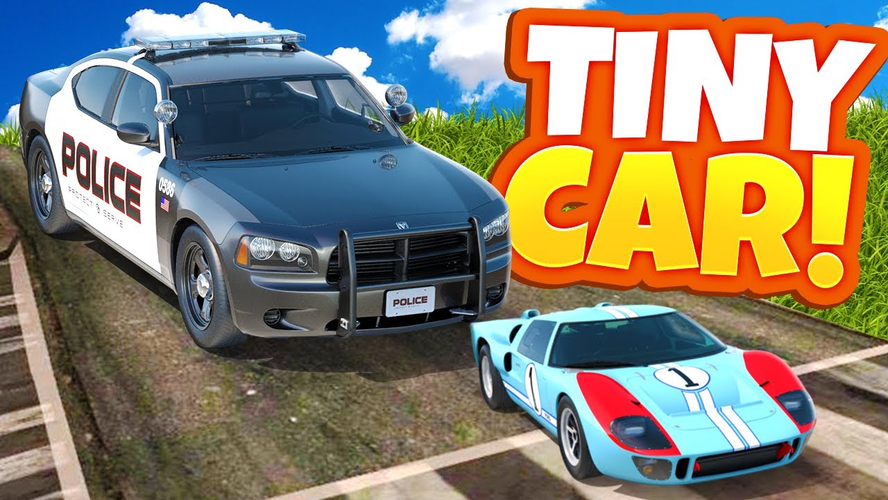 SURVIVING Random Car Chaos in a TINY VEHICLE in GTA MODS!