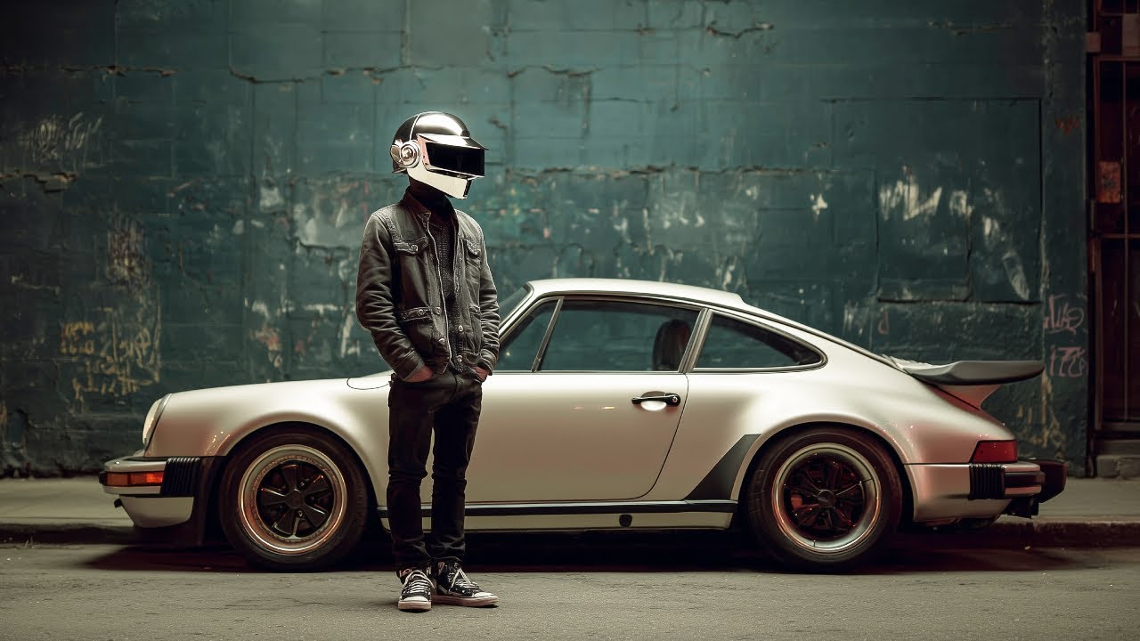 coffee run chill house Daft Punk style