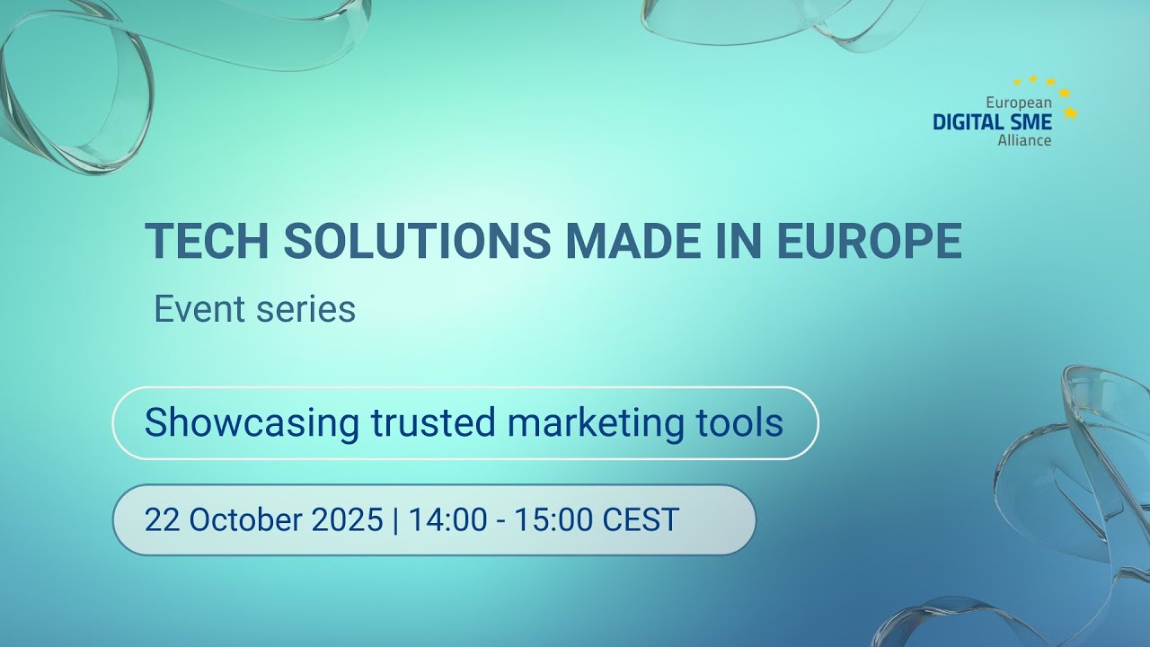 Tech solutions Made in Europe - Showcasing trusted marketing tools