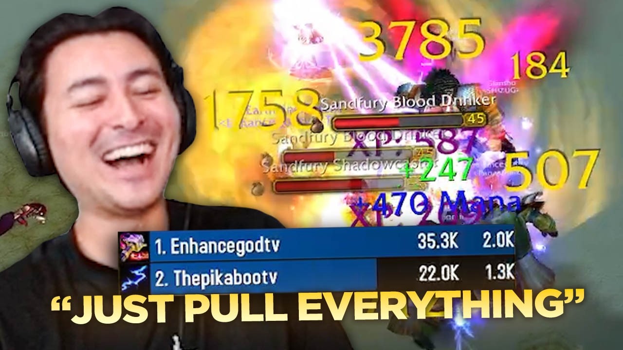 Shaman is Absolutely OUT OF CONTROL | Pikaboo