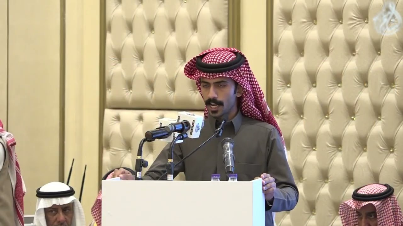 مشاركة الشاعر/ وليد بن محمد الحنيني الحربي | في حفل قبيلة حرب بتكريم/ مرزوق الجميلي