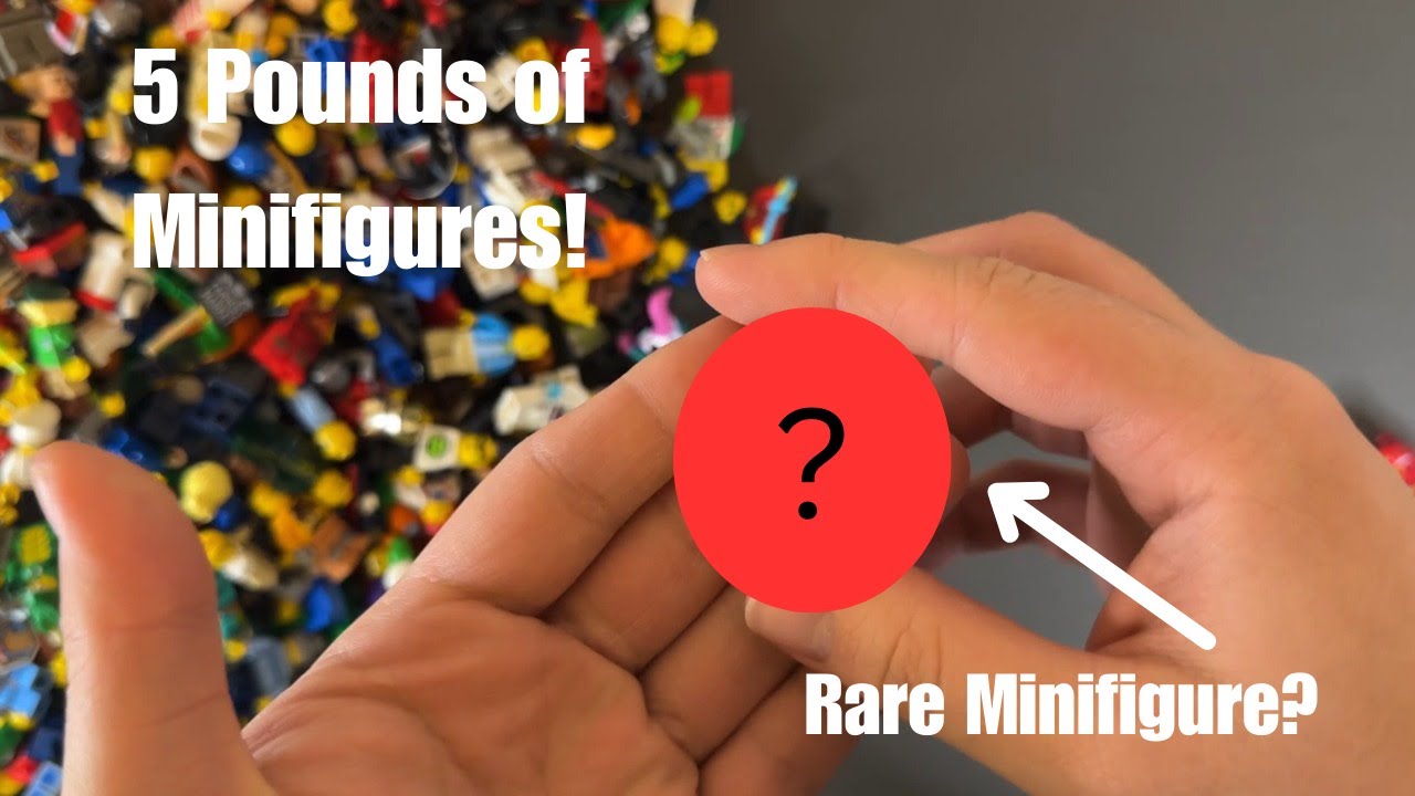 5 Pound Lego Minifigure Haul!!! Great Finds!
