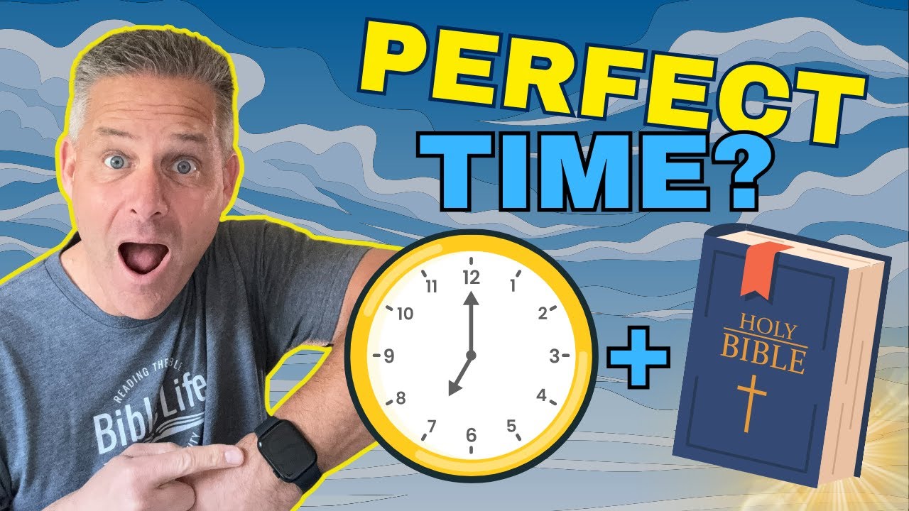 The IDEAL Time of Day to Study the Bible
