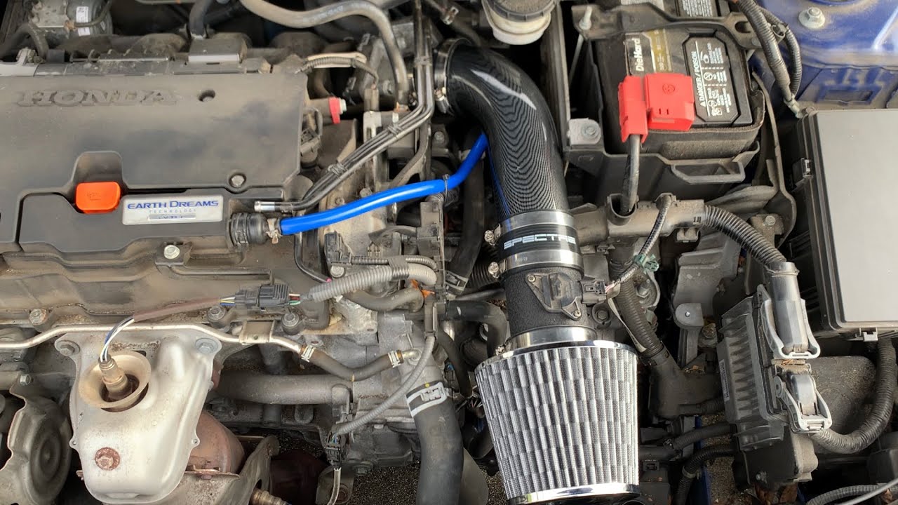 I Built My Own Short Ram Intake- 2017 Honda Civic 2.0 cheap and easy