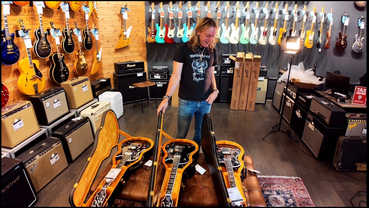 ‼️Секретная праздничная коллекция гитар Gibson от Guitar Center раскрыта! 🤯| Сокровища из «Платин...