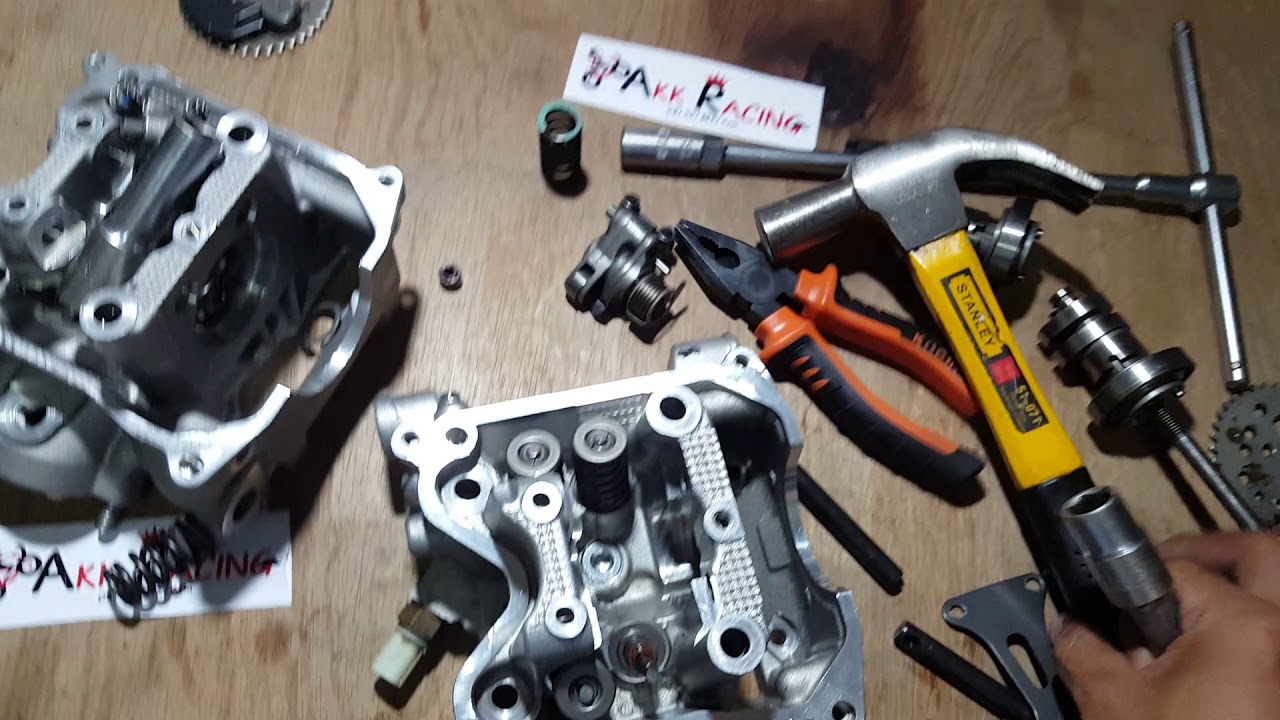R155 XSR AEROX  MT15 จะใส่แคมซิ่ง สปริงวาล์ว ทำอย่างไร By AKK RACING