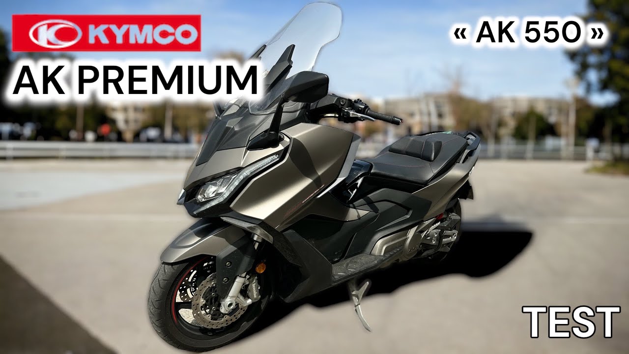ESSAI KYMCO AK PREMIUM 2023 (AK 550) CE MAXI-SCOOTER N’A RIEN À ENVIER AU TMAX