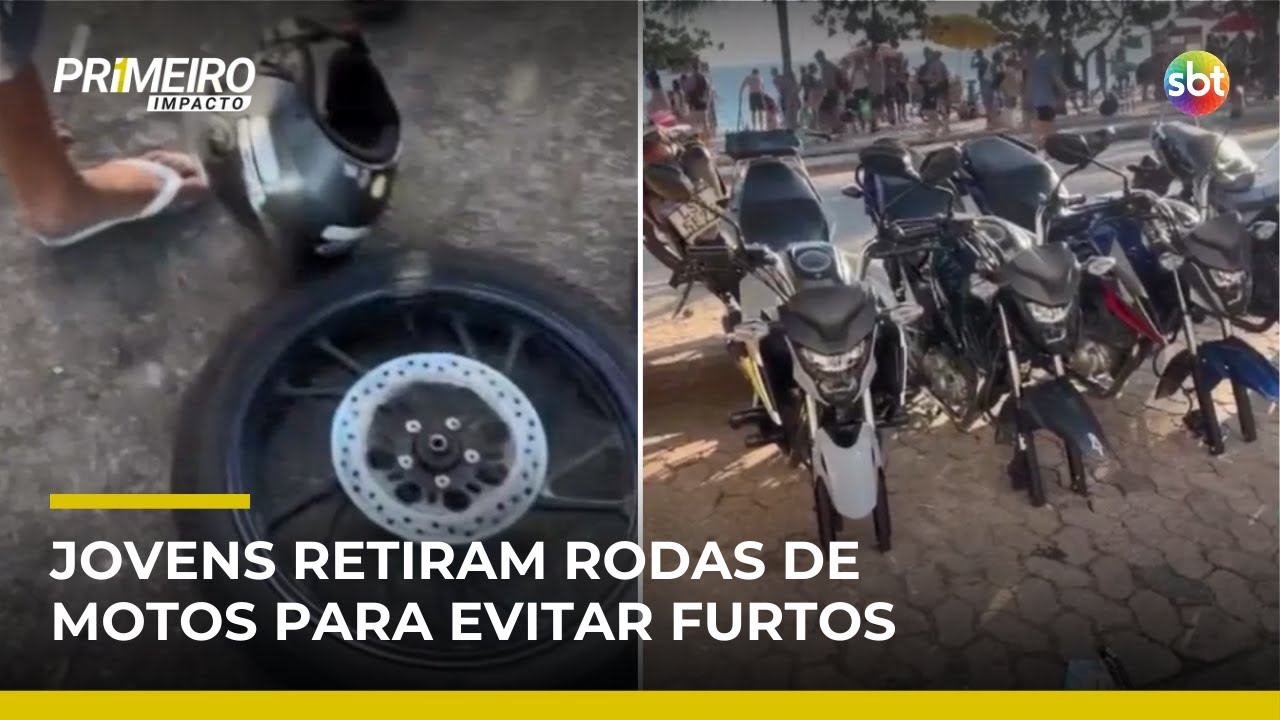 Jovens aplicam estratégia inusitada para evitar furtos no Arpoador, no Rio | #PrimeiroImpacto