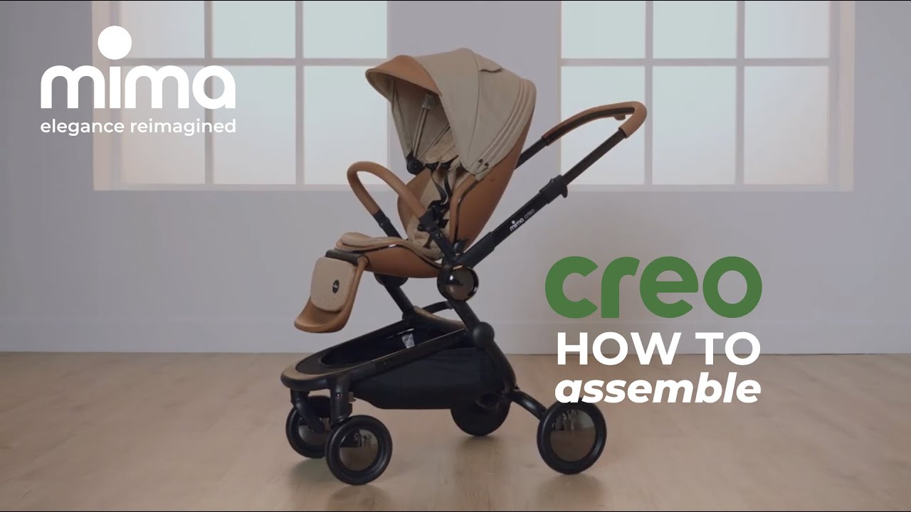 mima | Creo | How to assemble the creo stroller