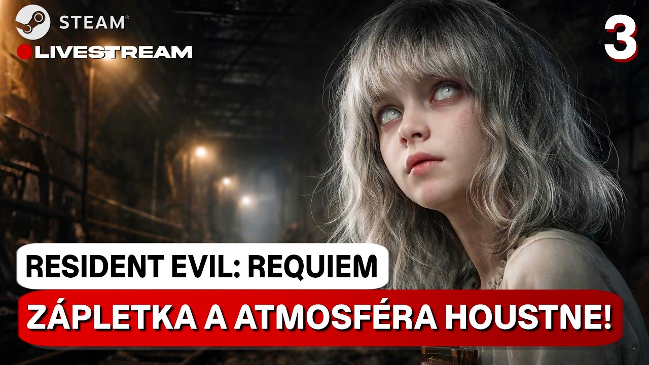 🔴RESIDENT EVIL: REQUIEM | Návrat do Racoon City je dar pro všechny fans! | LIVE STREAM - PART 3