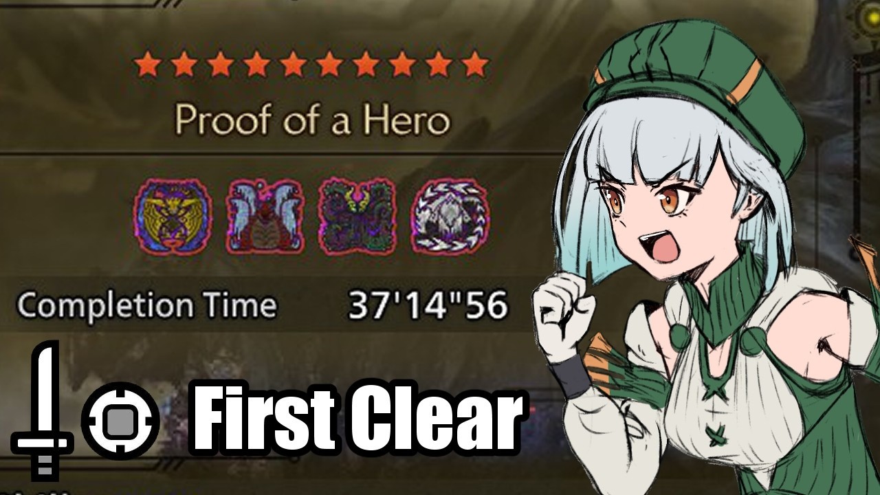 Proof of a Hero | SnS & HBG/GS | First Clear【Monster Hunter Wilds】