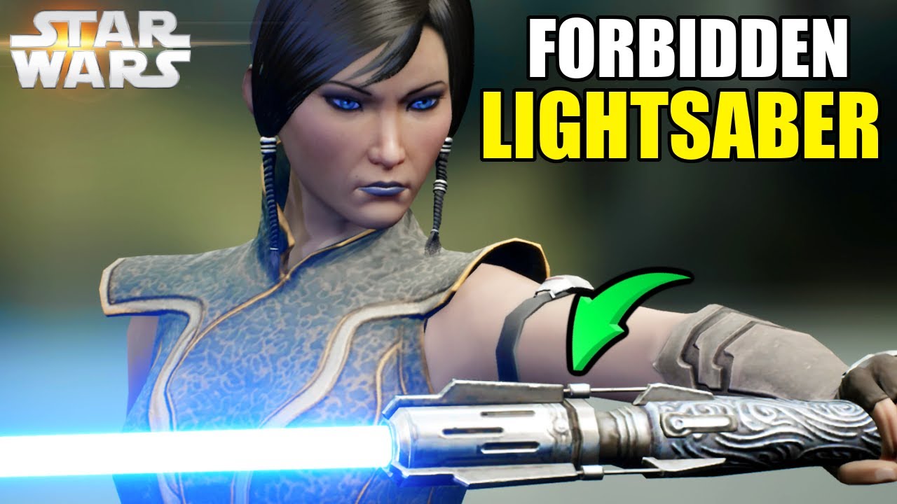 Why Grandmaster Satele Used a FORBIDDEN Lightsaber - Star Wars Explained