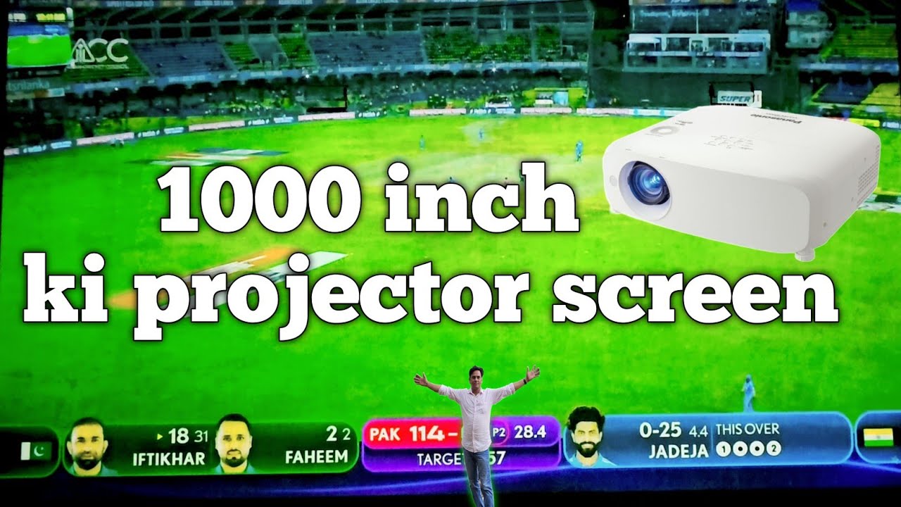 1000 inch ki projector screen | best Panasonic projector 2025