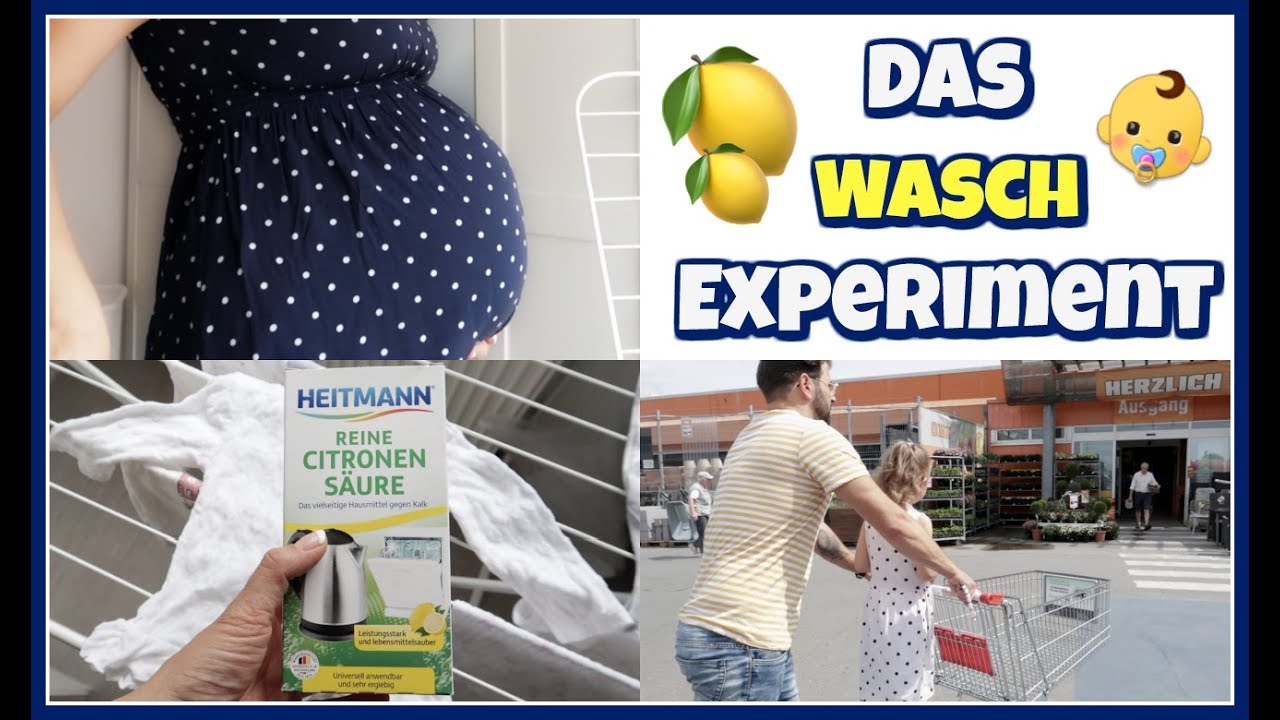 SSW#30😓Wassereinlagerungen | Das EXPERIMENT 🍋 Ab in Baumarkt | FamilyVlog #273