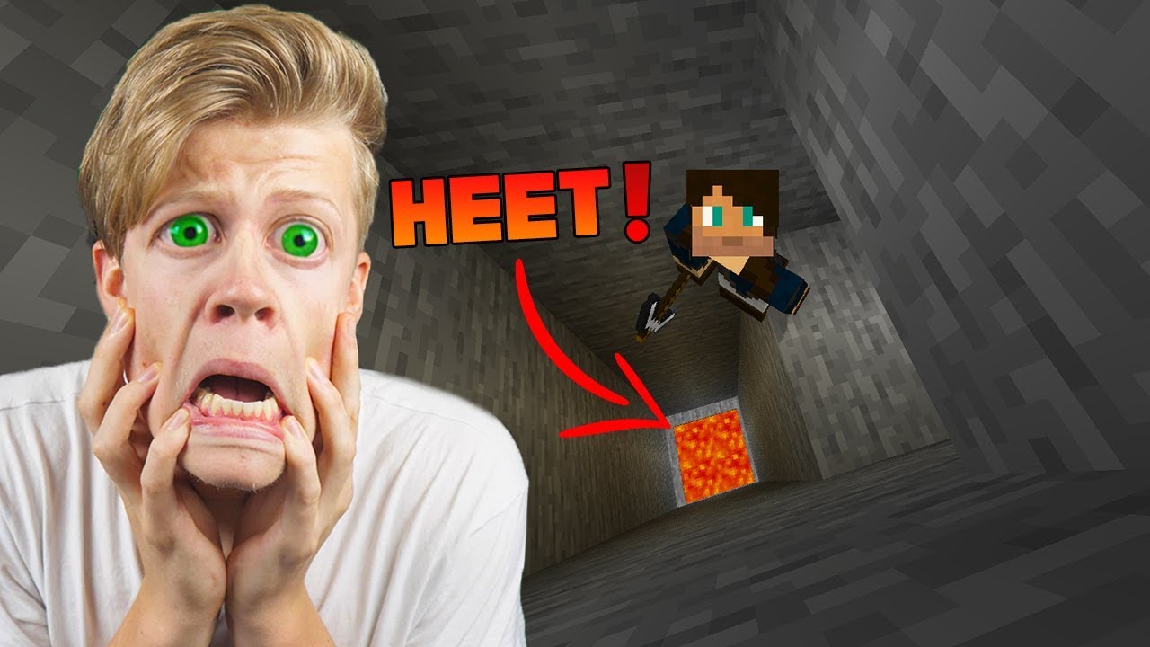 DE GEVAARLIJKSTE SPRONG OOIT IN MINECRAFT!!!