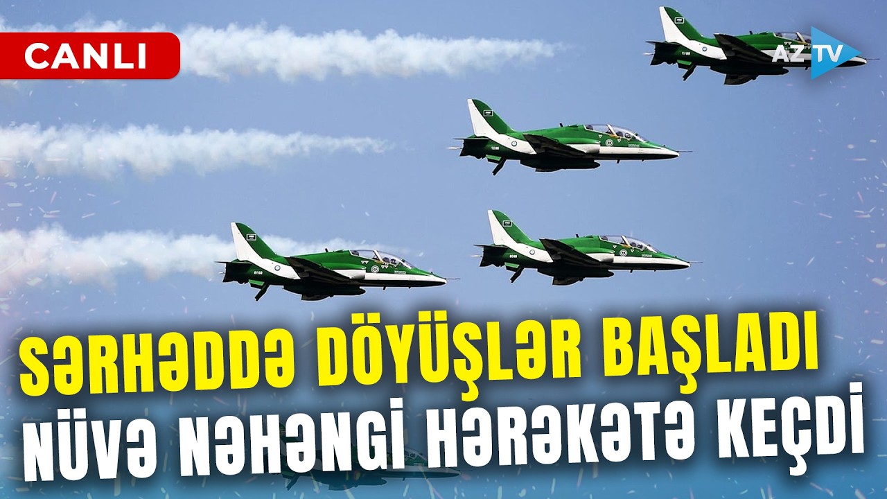 CANLI – Sərhəddə AĞIR SİLAHLAR işə düşdü, orduya ƏMR VERİLDİ – Qardaş ölkə müharibəyə başlayır?
