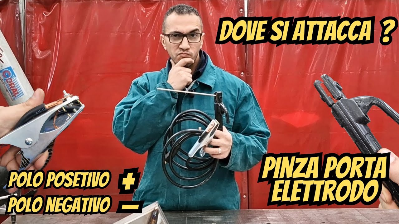 dove si attacca la pinza porta elettrodo come saldare saldatura a elettrodo correttamente