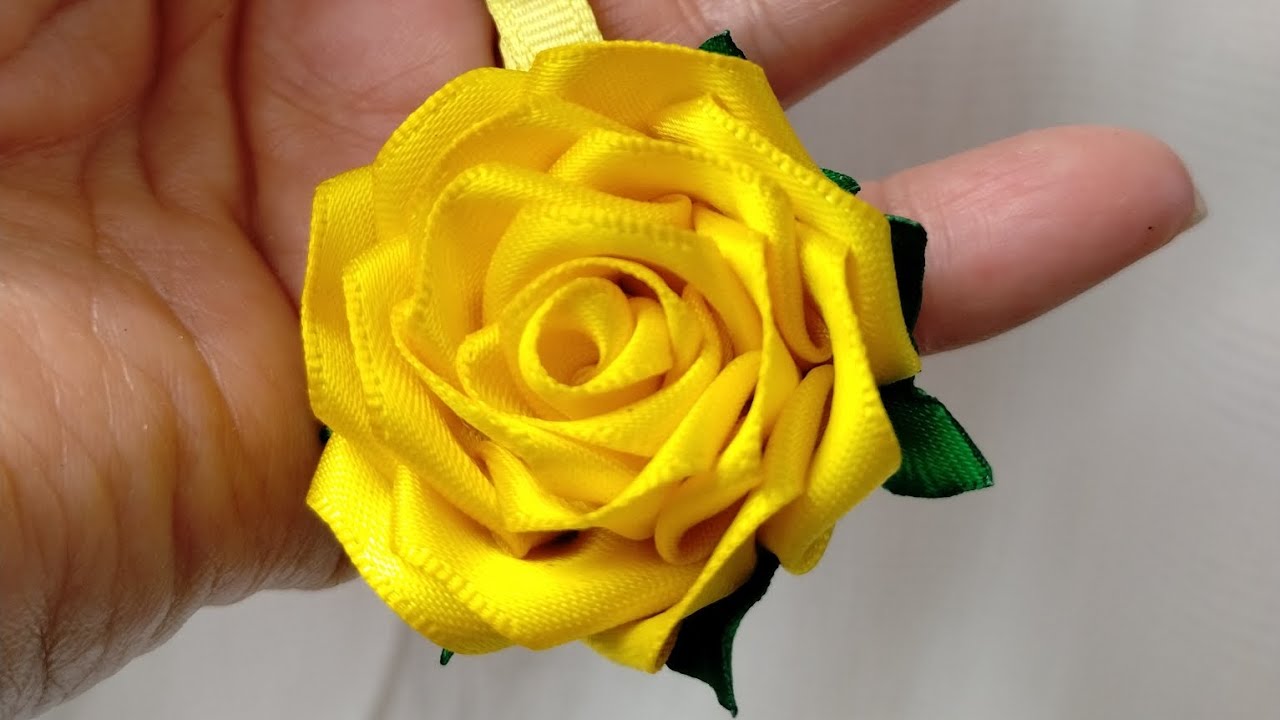 cómo hacér mini Rosa eterna en llavero tutorial completo
