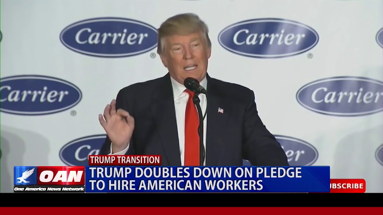 Trump Doubles Down on Pledge to Hire American Workers