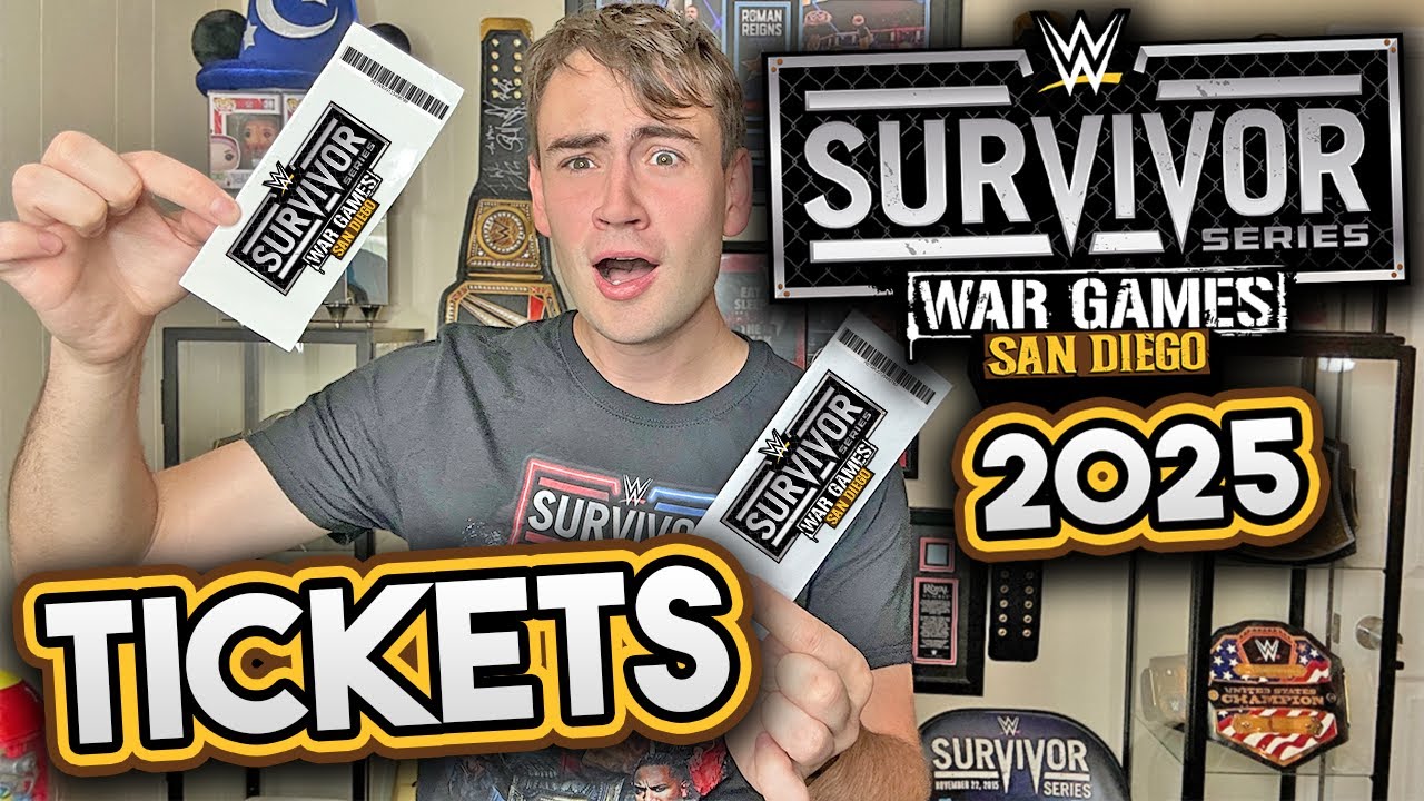 Buying WWE Survivor Series 2025 Tickets!! | Buying Experience & Pricing!