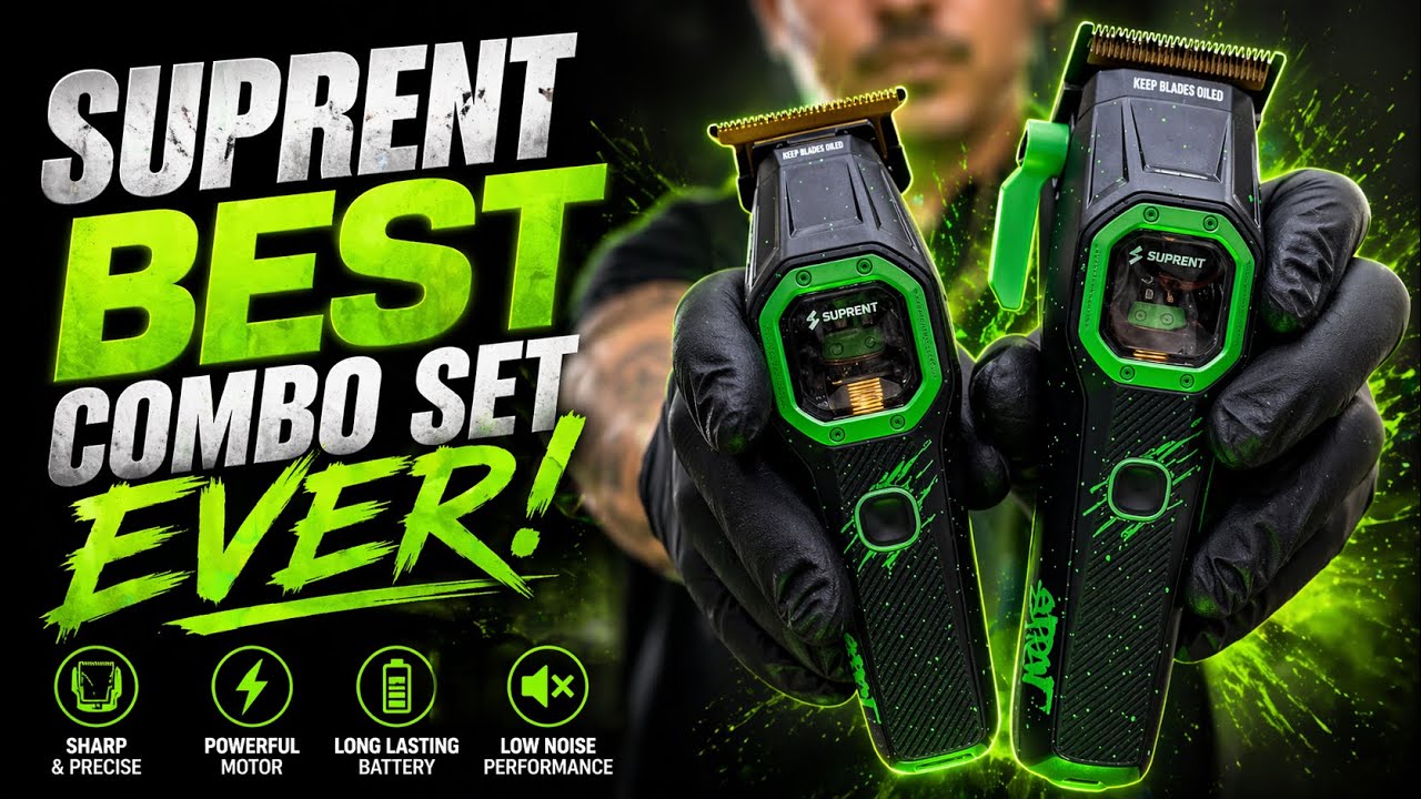Распаковка набора Suprent the Fangs Clipper/Trimmer Combo