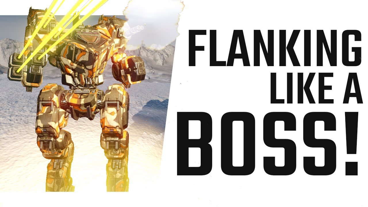Flanking like a Boss - UAC-10 Huntsman Build - Mechwarrior Online The Daily Dose 