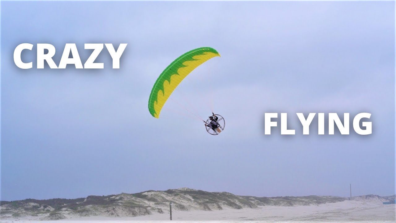 Crazy Paramotor Flight From Dell Schanze!!