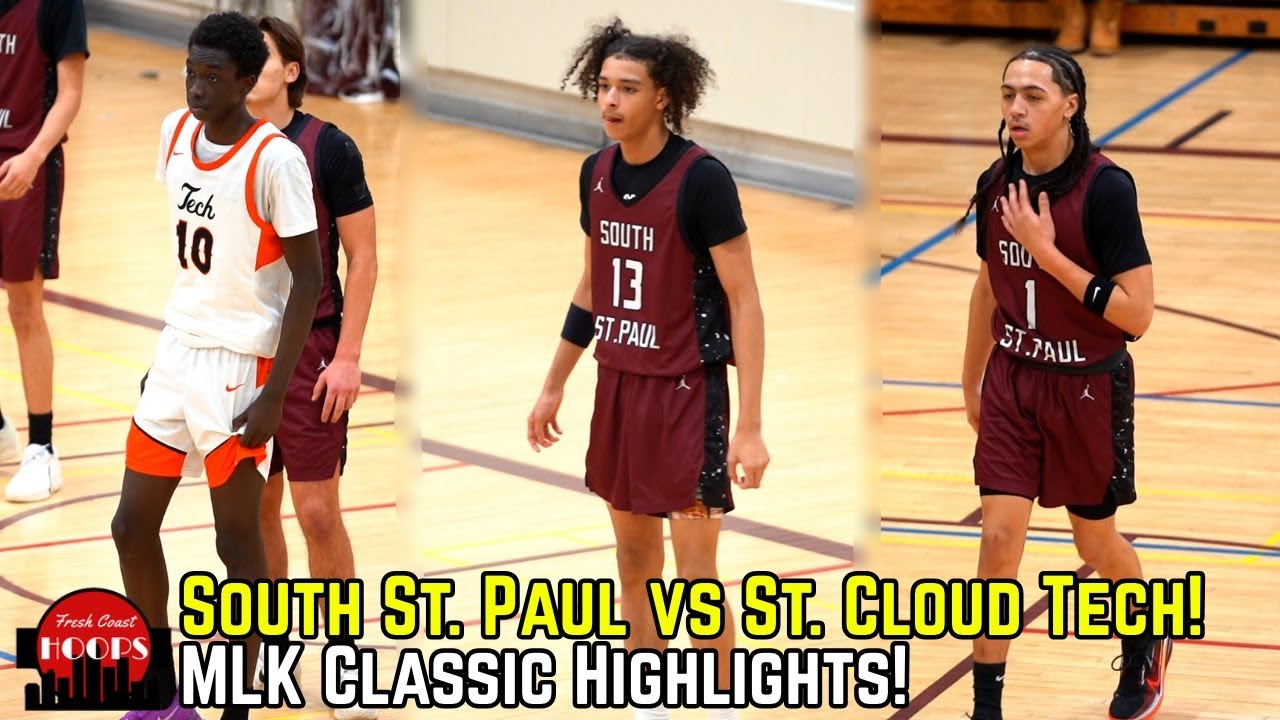 South St. Paul Takes On St. Cloud Tech At The MLK Classic! Full Highlights