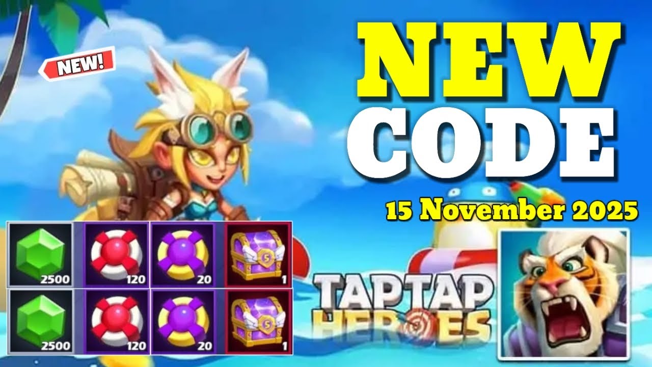 *НОВЫЙ* ПОДАРОЧНЫЙ КОД TAP TAP HEROES 15 НОЯБРЯ 2025 ГОДА || КОДЫ TAP TAP HEROES