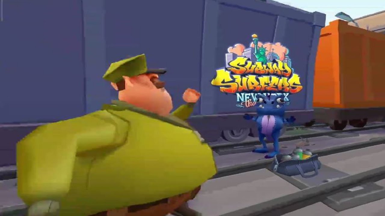 SUBWAY SURFERS GAMEPLAY PC HD P1214 NEW YOURK thanks giong all characters Dino  - Friv4T