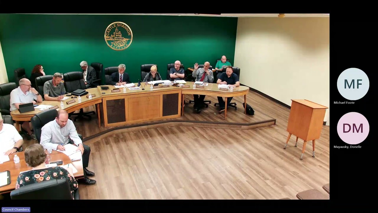 Council Meeting: May 12th, 2025