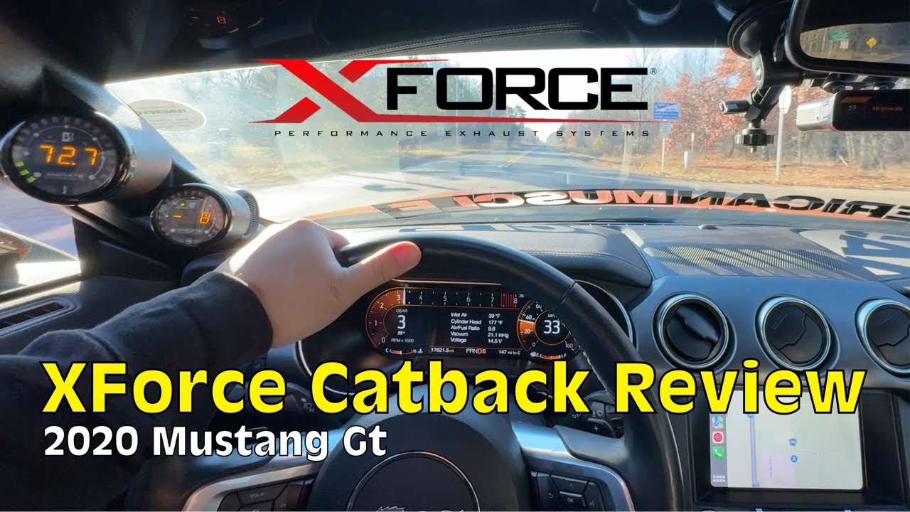 2020 Mustang GT XForce 3” Catback - FIRST DRIVE | REVIEW
