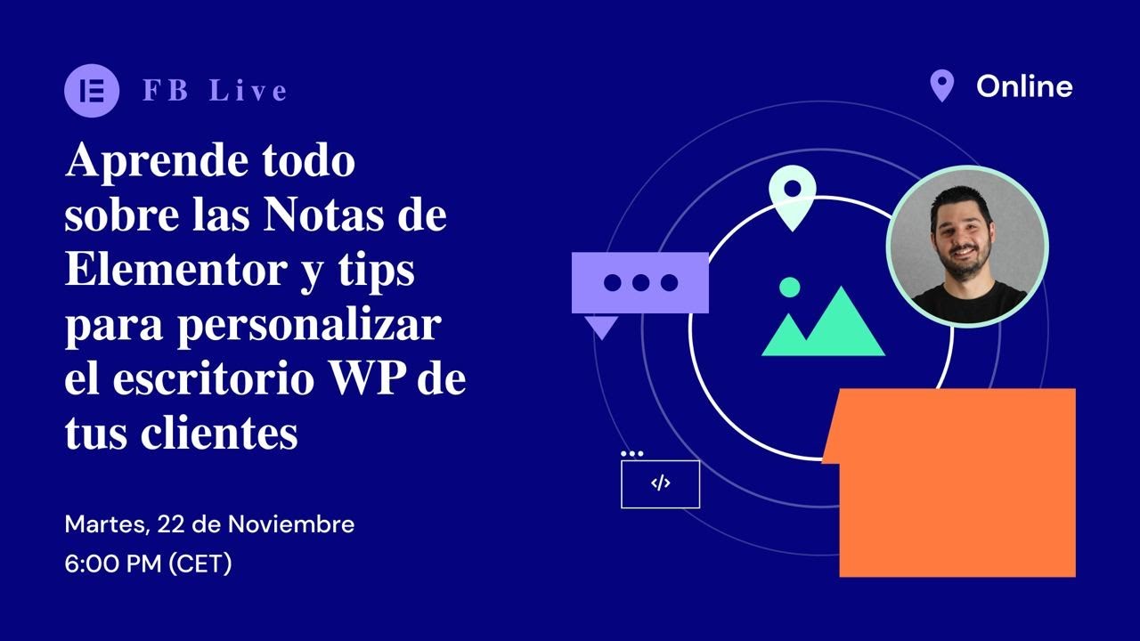 📌   Notas en Elementor y personalizar el escritorio de WordPress