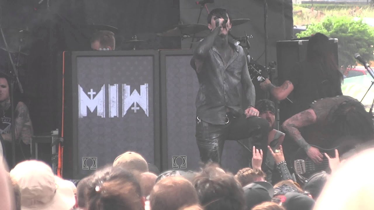 Motionless In White - Synthetic Love Live @ Mayhem Festival 2013 San Manuel Amphitheater